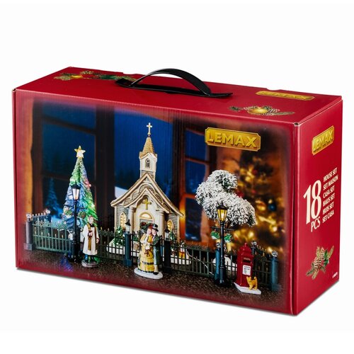 LEMAX Small town church set with - afbeelding 2