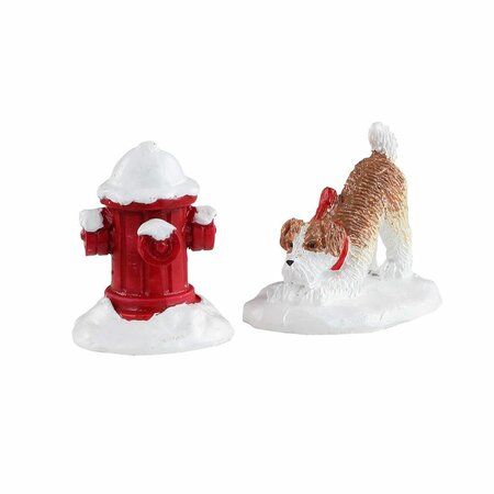 SNOW HYDRANT, SET OF 2