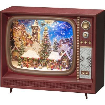 Sneeuwlantaarn tv kerstmarkt bo - afbeelding 1