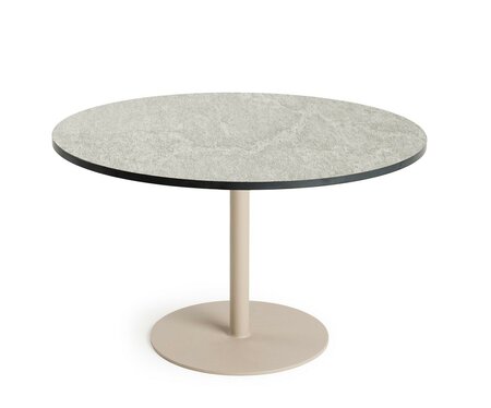 Solea Coffee Table Round Large Trespa  Ophira Champagne