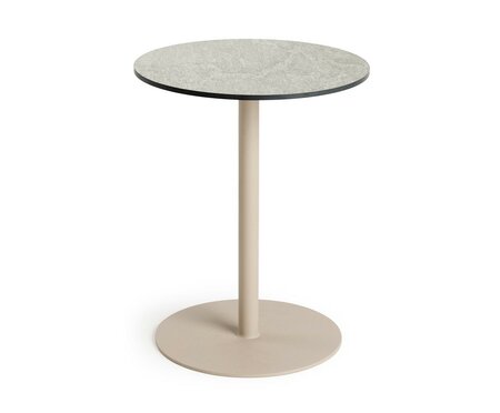 Solea Coffee Table Round Small Trespa  Ophira Champagne