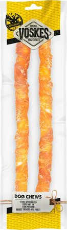 VOSKES Stick met kip 40cm 2st - afbeelding 1