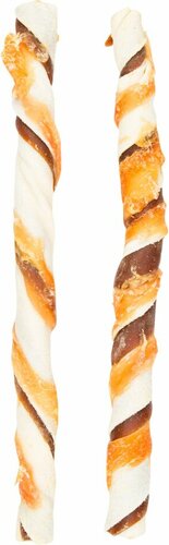 VOSKES Stick rund/huid/kip 25cm 2st - afbeelding 2