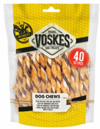 VOSKES Stick rund/huid/kip 400g - afbeelding 1