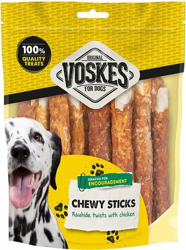VOSKES Sticks kip 17cm 12st - afbeelding 1