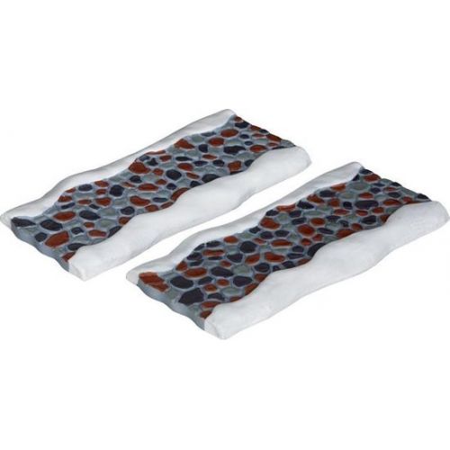 Lemax STONE ROAD - STRAIGHT, SET OF 2