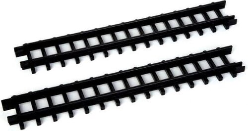 STRAIGHT TRACK FOR CHRISTMAS TRAIN, SET OF 2