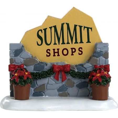 Lemax SUMMIT SIGN