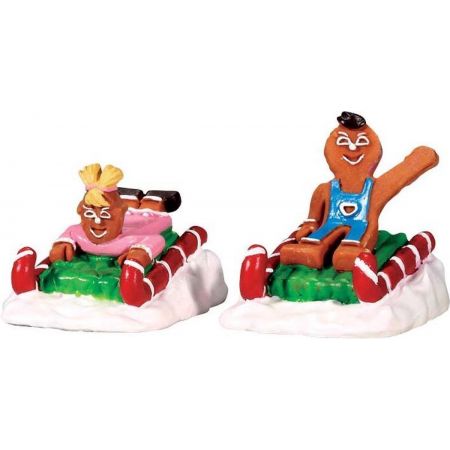 Lemax SWEET SLEDDING, SET OF 2