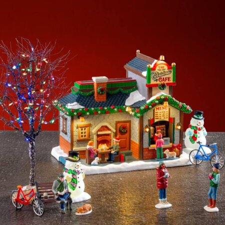 Lemax The Christmas Cafe Set - afbeelding 1