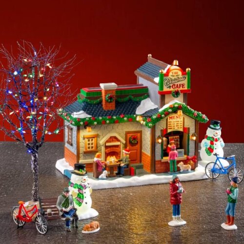 Lemax The Christmas Cafe Set - afbeelding 1