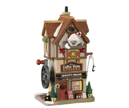 Lemax The Coffee Bean Grinder, B/O Led