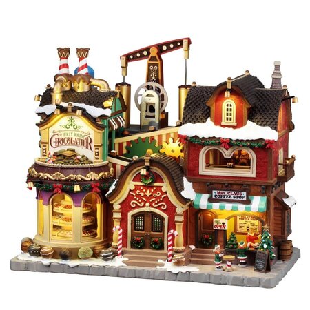 THE HOLLY JOLLY CHOCOLATIER & MRS. CLAUS