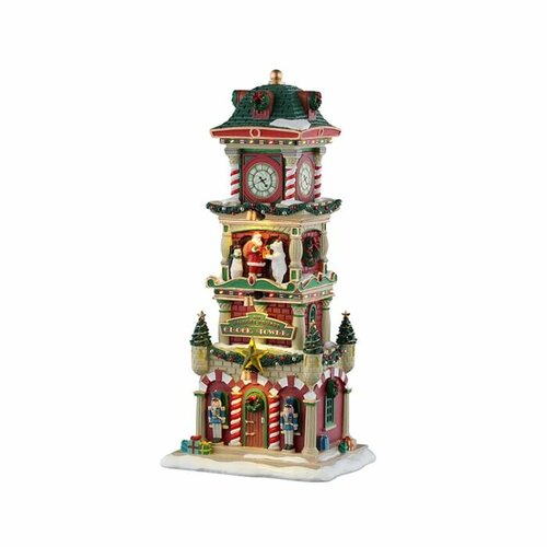 The village square clock tower