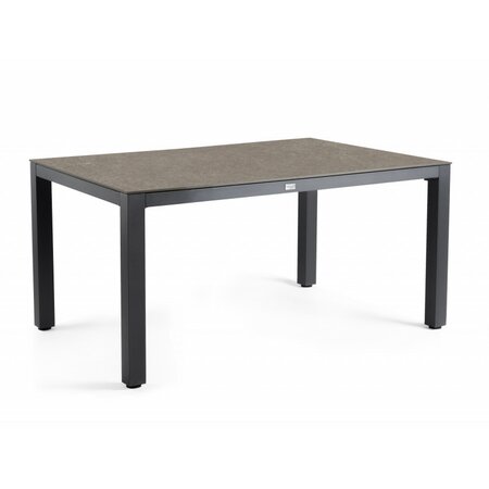 Tierra Outdoor Briga tuintafel - 160x90x73 - Dark Basalt