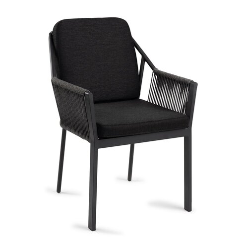 Tierra Outdoor Liv Dining Chair - Zwart