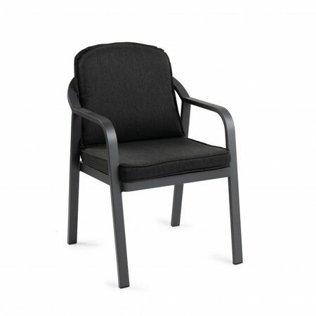Tierra Outdoor Pep Dining Chair - Zwart - afbeelding 1