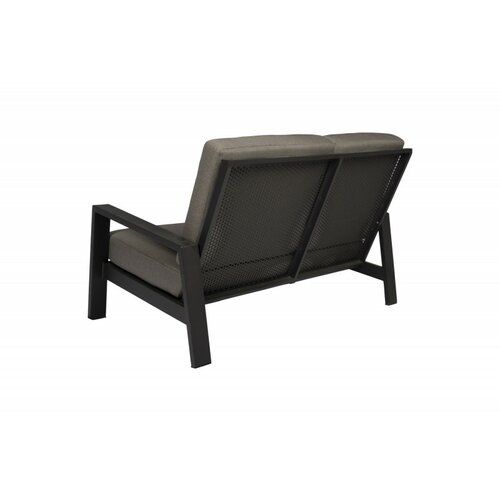 Tierra Outdoor Queens Lounge Bench 2-Seater - Charcoal - afbeelding 2