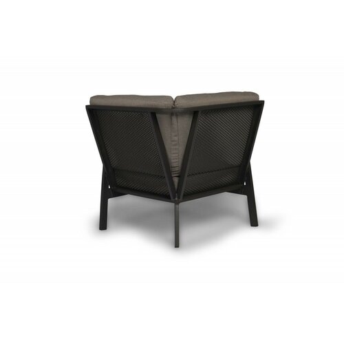 Tierra Outdoor Queens Lounge Small Corner - Charcoal - afbeelding 2