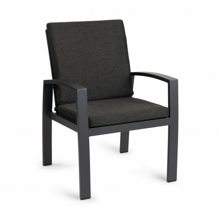 Tierra Outdoor Valencia Dining Chair - Zwart - afbeelding 1