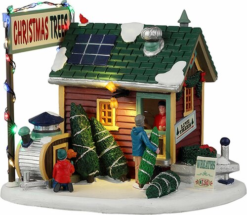 Lemax Tiny House Tree Lot, B/O (4.5V)