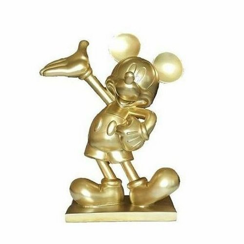 DISNEY Tuinbeeld 3d mickey goud h45cm