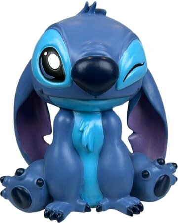 DISNEY Tuinbeeld 3d stitch small zittend