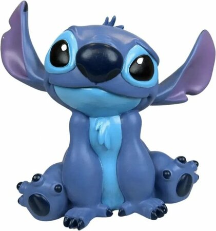 DISNEY Tuinbeeld 3d stitch zittend h20cm