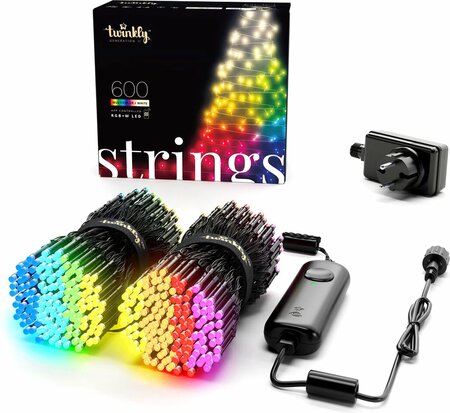 TWINKLY STRINGS 600 LED RGWB PLUG F