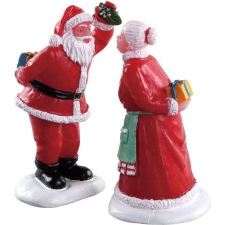 Lemax UNDER THE MISTLETOE, SET OF 2