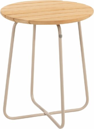 Verdi bijzettafel teak 45 cm. Ø (H 55) latte - afbeelding 1