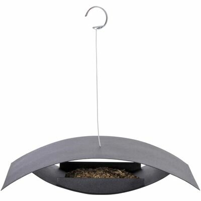 Voederhuis hangend zwart d28h9b40