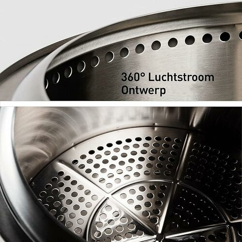 Vuurkorf bonfire d49.5cm zwart - afbeelding 2