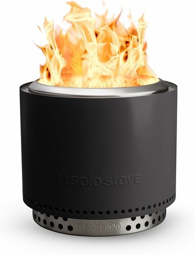 Vuurkorf bonfire d49.5cm zwart - afbeelding 1
