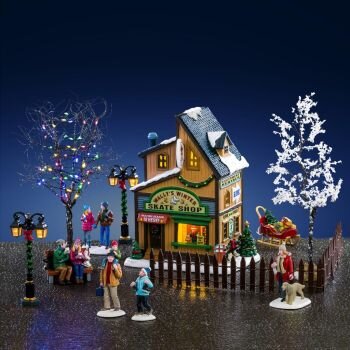 WALLY'S WINTER SKATE SHOP SET, - afbeelding 1
