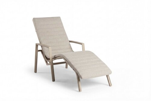 Wave Sun Lounger Champagne