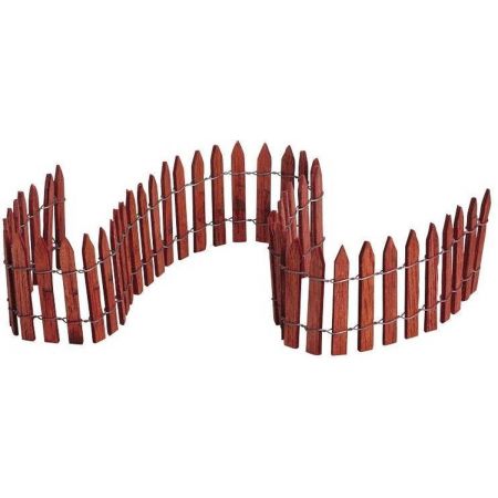 Lemax Wired Wooden Fence