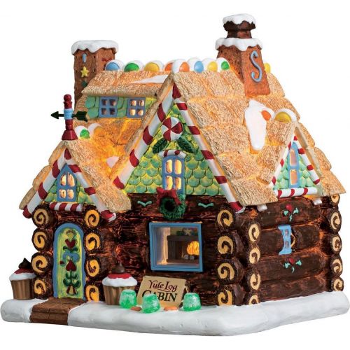 Lemax Yule Log Cabin, B/O (4.5V)