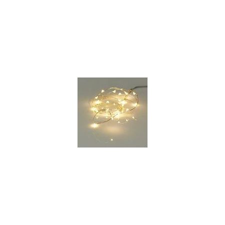 ZILVERDRAAD 20LED WW